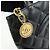 Borsa Tote CHANEL Matelassé COCO Mark Caviarskin Medallion Nera A01804 - vista 16