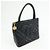 Borsa Tote CHANEL Matelassé COCO Mark Caviarskin Medallion Nera A01804 - vista 4