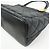 Borsa Tote CHANEL Matelasse COCO Mark Caviarskin Medallion Nera A01804 - vista 12