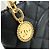 Borsa Tote CHANEL Matelasse COCO Mark Caviarskin Medallion Nera A01804 - vista 16