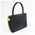 Borsa Tote CHANEL Matelasse COCO Mark Caviarskin Medallion Nera A01804 - vista 4