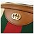 Borsa vita GUCCI Sherry Interlocking G Canvas Leather Beige 575082 - vista 15