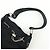 Borsa a spalla e borsa a mano in nylon con logo TOD'S Nero Argento - vista 6