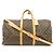 Louis Vuitton Monogram Keep All Bandouliere 60 Boston Bag M41412