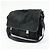 Borsa a spalla PRADA in nylon e pelle Saffiano con logo triangolare Nero - vista 3