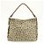 Salvatore Ferragamo Borsa a tracolla Ferragamo Logo Canvas Leather Beige Brown Khaki - vista 2