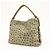 Salvatore Ferragamo Borsa a tracolla Ferragamo Logo Canvas Leather Beige Brown Khaki - vista 3