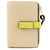 Cartera compacta de piel Anagram LOEWE Beige Yellow