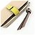 Cartera compacta de piel Anagram LOEWE Beige Yellow - vista 14