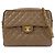 Borsa a spalla con catena CHANEL Matelasse Cavairskin Marrone Chiaro