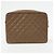 Borsa a spalla con catena CHANEL Matelasse Cavairskin Marrone Chiaro - vista 2