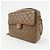 Borsa a spalla con catena CHANEL Matelasse Cavairskin Marrone Chiaro - vista 3