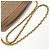 Borsa a spalla con catena CHANEL Matelasse Cavairskin Marrone Chiaro - vista 7