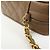 Borsa a spalla con catena CHANEL Matelasse Cavairskin Marrone Chiaro - vista 8