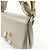 Chloé Chloe Chloe C Borsa a mano 2Way in pelle e camoscio Borsa a tracolla Greige - vista 12