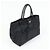 Borsa Tote PRADA in nylon, pelle e nastro Nero BN1601 - vista 4