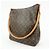 Borsa a tracolla Louis Vuitton Monogram Looping GM Brown M51145 - vista 3