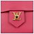 Louis Vuitton Lockme PM Borsa a mano e a tracolla in pelle Fuchsia M50360 - vista 16