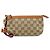 Borsa a mano pochette GUCCI Sherry GG Canvas Leather Beige Camel 152507