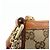 Borsa a mano pochette GUCCI Sherry GG Canvas Leather Beige Camel 152507 - vista 12