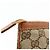 Borsa a mano pochette GUCCI Sherry GG Canvas Leather Beige Camel 152507 - vista 14