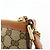 Borsa a mano pochette GUCCI Sherry GG Canvas Leather Beige Camel 152507 - vista 15