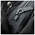 Zaino PRADA in nylon e pelle con logo triangolare Nero 1BZ005 - vista 23