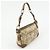 Borsa a tracolla COACH Signature Canvas Suede Leather Beige Brown - vista 4