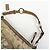 Borsa a tracolla COACH Signature Canvas Suede Leather Beige Brown - vista 6