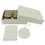 Chloé Billetera Compacta Chloe de Piel Small Tri-fold C-charm Khaki - vista 12