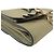 Chloé Billetera Compacta Chloe de Piel Small Tri-fold C-charm Khaki - vista 4