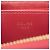 Céline Cartera Compacta Zippy de Piel CELINE con Monedero C-charm Roja - vista 11