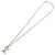 Collana Louis Vuitton in metallo laccato Bianco Giallo M00526