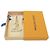 Collana Louis Vuitton in metallo laccato Bianco Giallo M00526 - vista 10