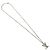 Collana Louis Vuitton in metallo laccato Bianco Giallo M00526 - vista 2