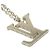 Collana Louis Vuitton in metallo laccato Bianco Giallo M00526 - vista 4