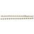 Collana Louis Vuitton in metallo laccato Bianco Giallo M00526 - vista 7