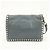 PRADA Etiquette Borsa 2Way in Pelle Borsa a Tracolla Borsa Clutch Grigia - vista 2