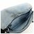 PRADA Etiquette Borsa 2Way in Pelle Borsa a Tracolla Borsa Clutch Grigia - vista 21
