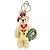 Portachiavi PRADA Motivo Orso Natale 2012 Beige Rosso