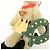 Portachiavi PRADA Motivo Orso Natale 2012 Beige Rosso - vista 7