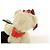 Portachiavi PRADA Motivo Orso Natale 2012 Beige Rosso - vista 9