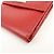 Christian Dior Logo Leather Bi-fold Compact Wallet Red - view 6