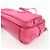 Borsa a spalla in nylon e pelle con logo triangolare PRADA Rosa BT1010 - vista 10