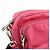 Borsa a spalla in nylon e pelle con logo triangolare PRADA Rosa BT1010 - vista 13