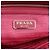Borsa a spalla in nylon e pelle con logo triangolare PRADA Rosa BT1010 - vista 23