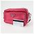 Borsa a spalla in nylon e pelle con logo triangolare PRADA Rosa BT1010 - vista 24