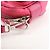 Borsa a spalla in nylon e pelle con logo triangolare PRADA Rosa BT1010 - vista 8