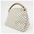 Borsa a tracolla Louis Vuitton Damier Azur Canvas Artsy MM N41174 - vista 3
