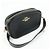 Borsa a tracolla in pelle con logo COACH Nera - vista 4